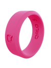 Pink Modern Silicone Ring