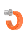 Unisex Orange UV Step Earrings