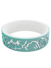 Women's Strata Hibiscus Silicone Ring